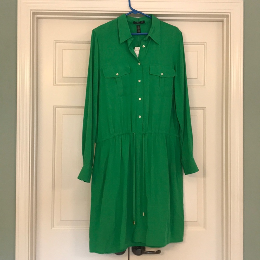 Ralph Lauren green dress